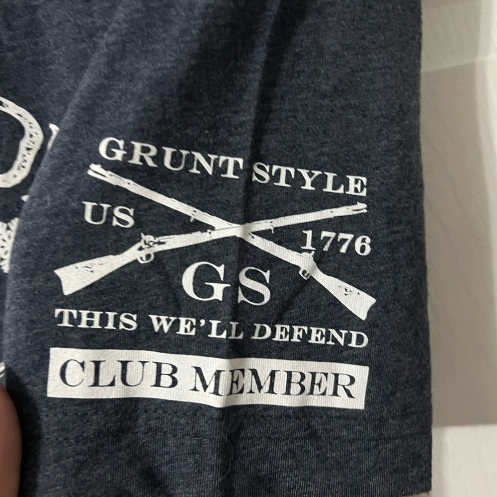 NWT Grunt Style Navy Graphic Men's T-Shirt - Picture 5 of 7